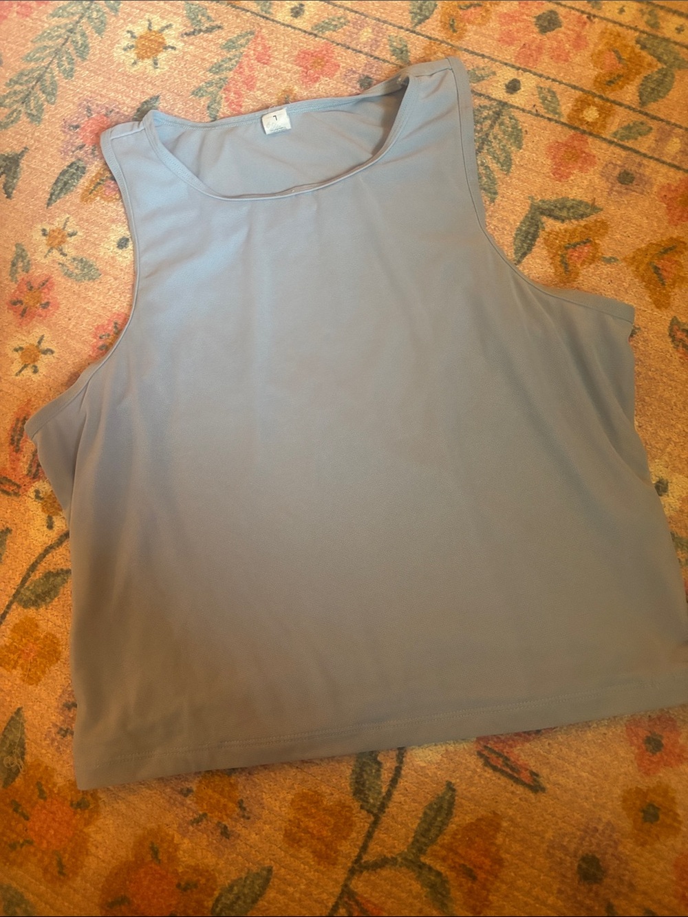 Everyday Sleeveless Tank Top - Soft Gray